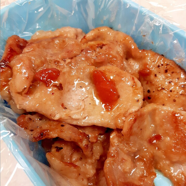 お弁当に 子供が喜ぶ 豚肉の梅醤油焼き レシピ 作り方 By Acchan66 楽天レシピ